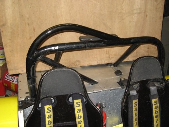 F27 Roll hoop extension